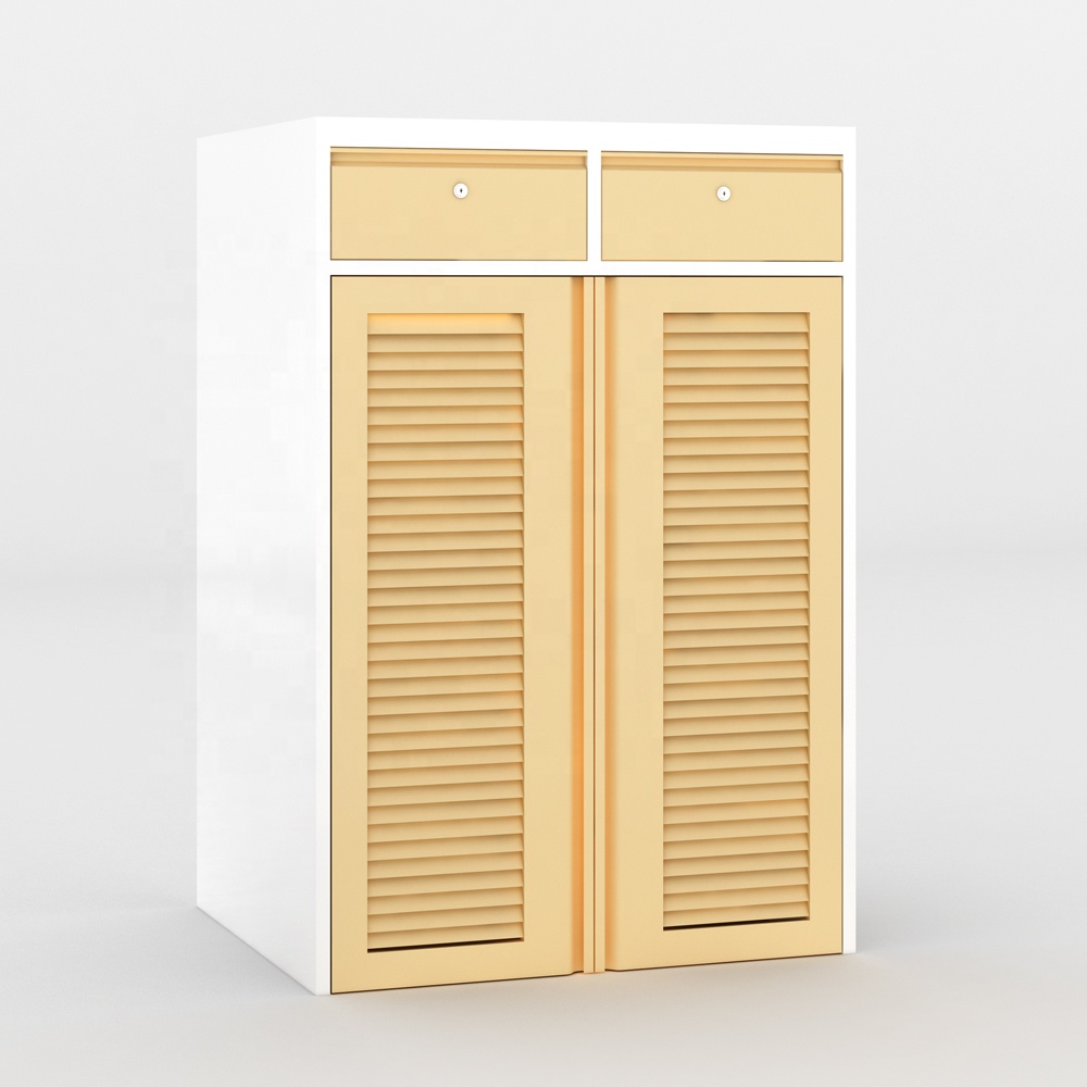 Stainless Steel Medical Record Trolley Cabinet for Hospital & Clinic Modern Design Furniture for School Tool Storage