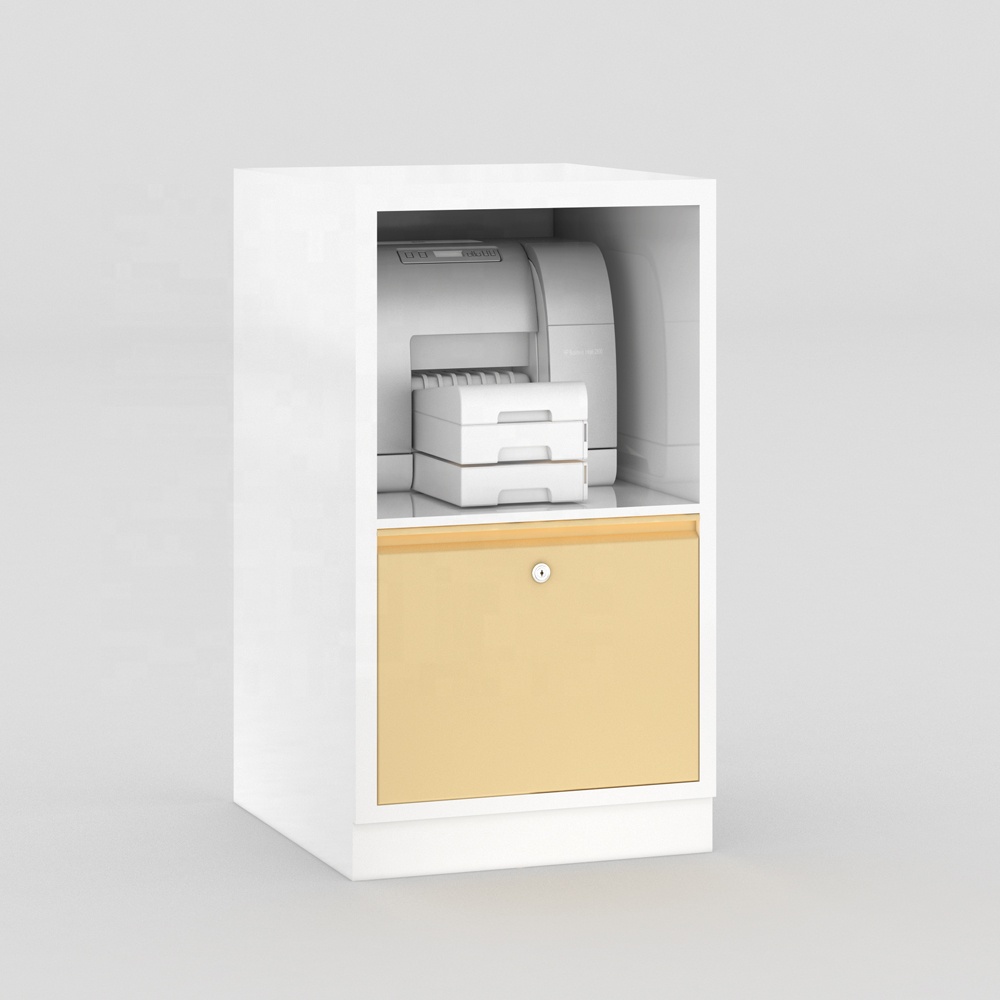 Modern Hospital Furniture Stainless Steel Medicine Cupboard Treatment Room Clinic Storage Cabinet for Printer Warehouse Use