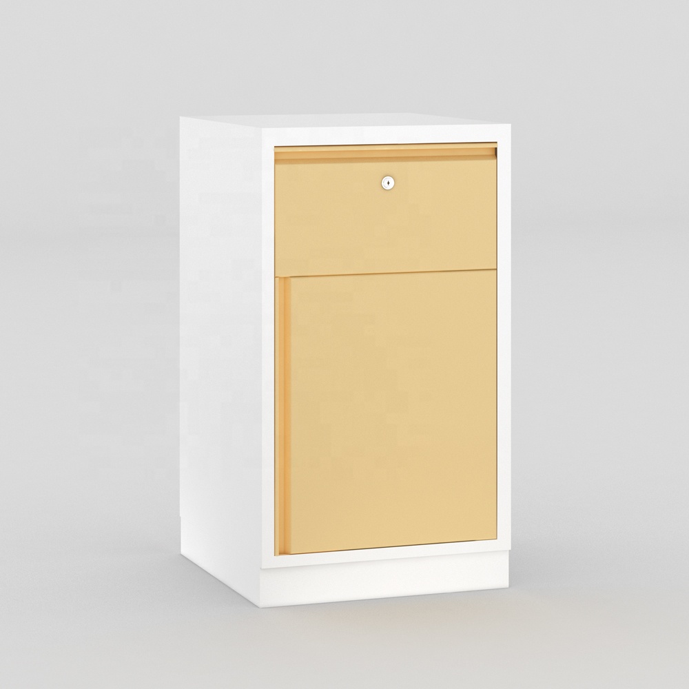 Modern Stainless Steel Medicine Cabinet Furniture Disposal Table Included for Hospital Dental School Workshop Durable Stylish