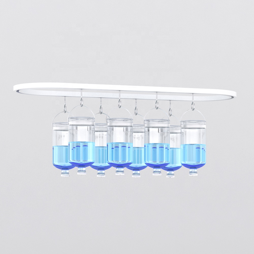High Quality Stainless Steel Infusion Bottle Slide Rail Modern Adjustable for Hospitals Schools Hotels IV Hanger Cabinet