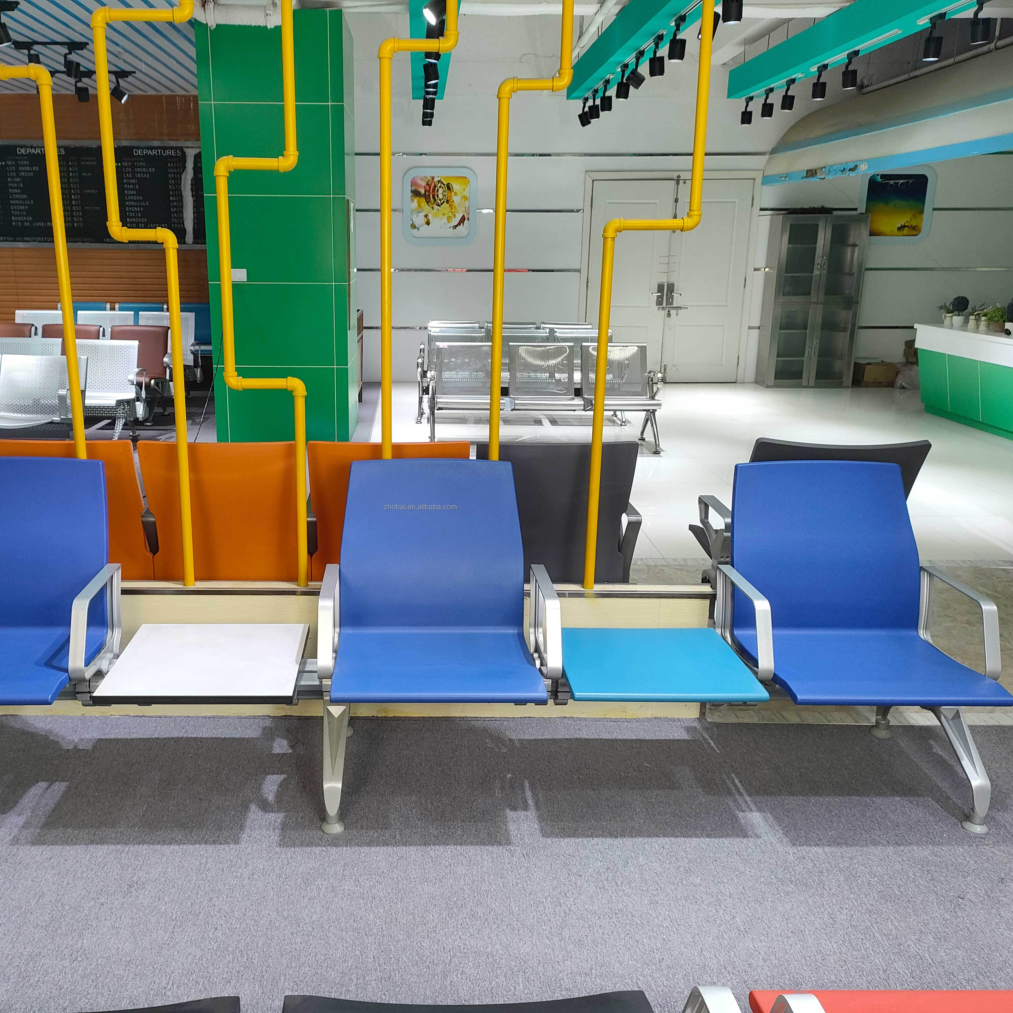 High Quality Customizable 3-Seat PU Modern Hospital Chair for Waiting Rooms Clinics Dental Offices Schools Dining Areas Hospital
