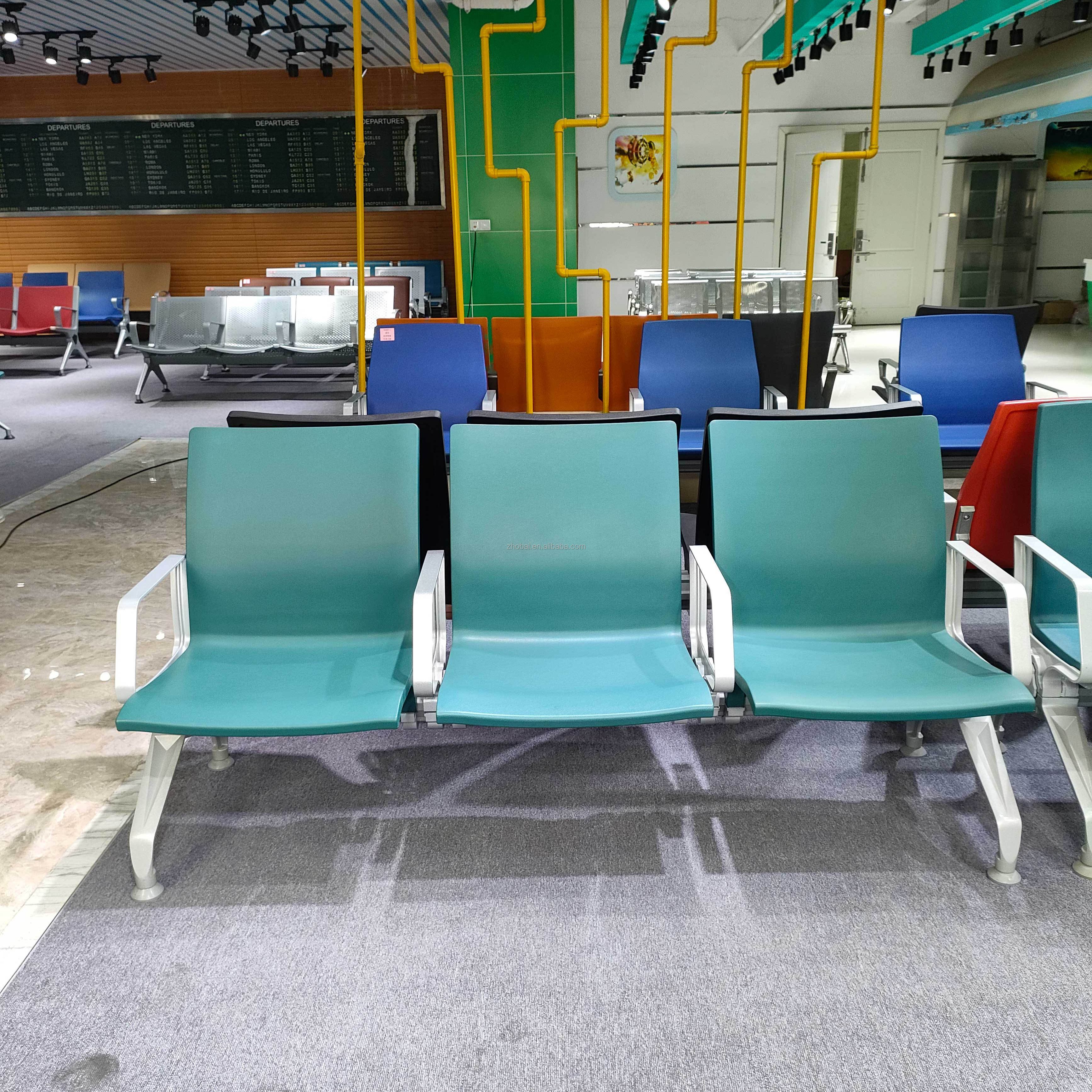 High Quality 1.5-Seat PU Hospital Waiting Chairs Customized Modern Commercial Design for School Gym Clinic Dental Office Public