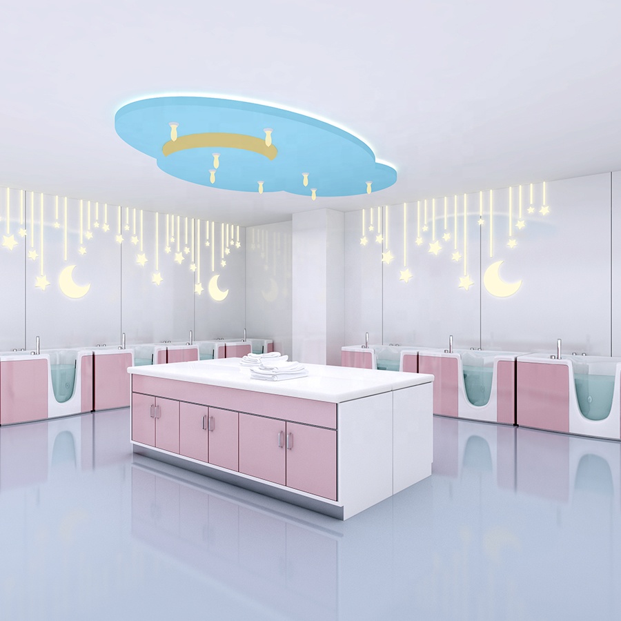 Customized Stainless Steel Medical Storage Cabinet Eco-Friendly Metal Supply Locker for Baby Wash Rooms and ICU Hospitals