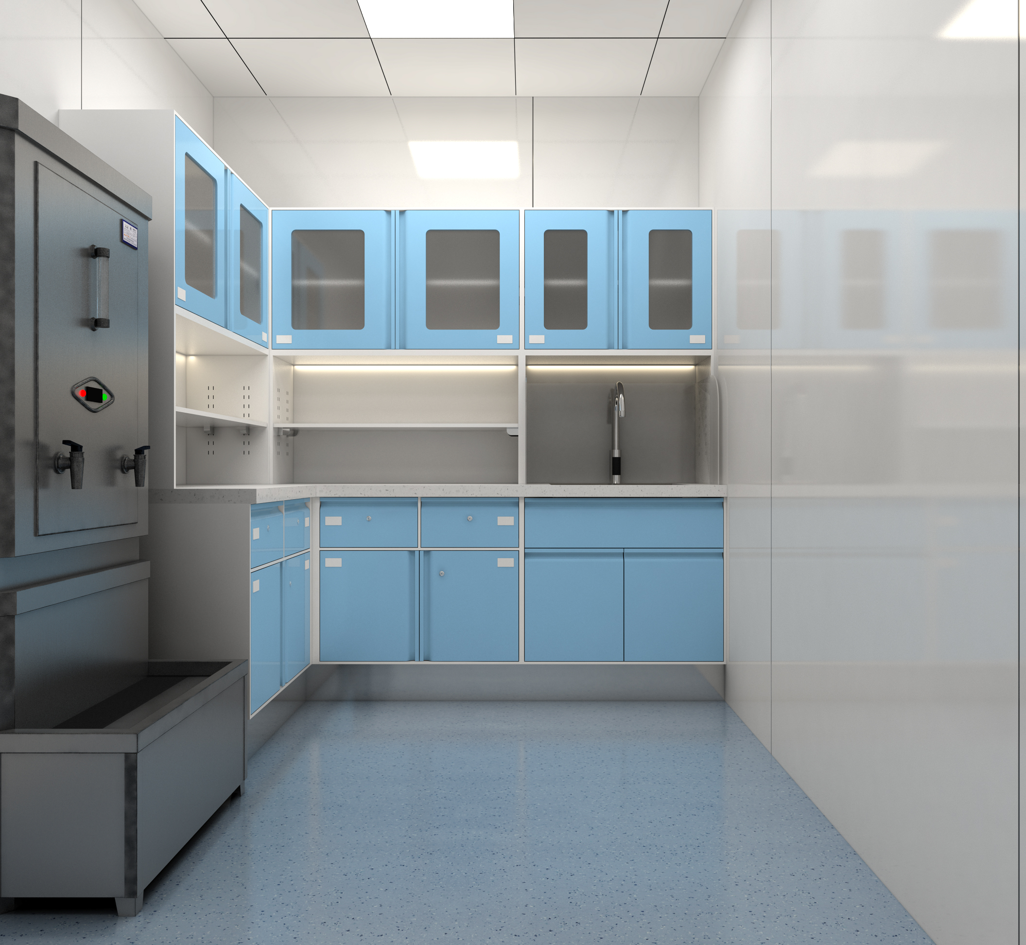 Customized Modern Stainless Steel Storage Cabinet for Hospitals Hotels Schools-Durable & Eco-Friendly with 5-Year Warranty