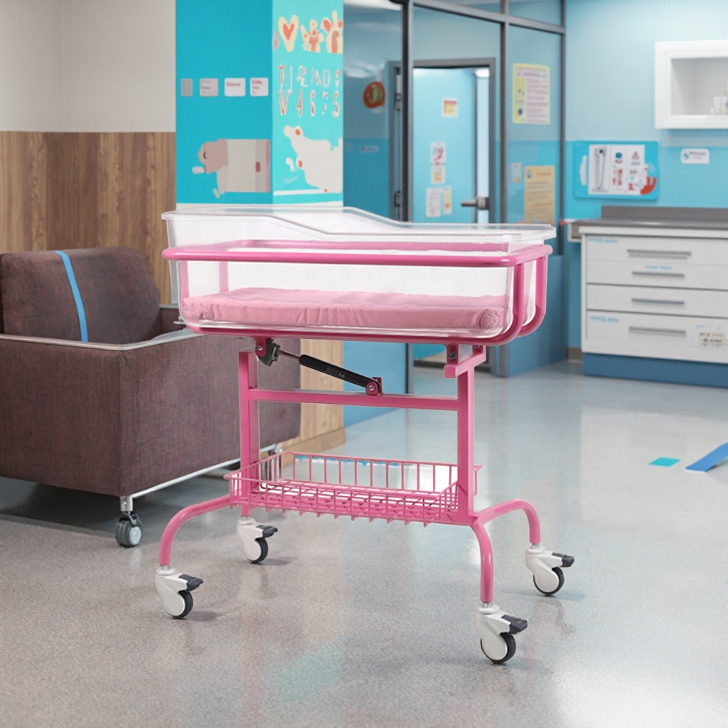 Cold Rolled Steel & SUS304 Modern Hospital Bed Infusion Function Foldable Durable Multi-Function Trolley for Hotel and Gym Use