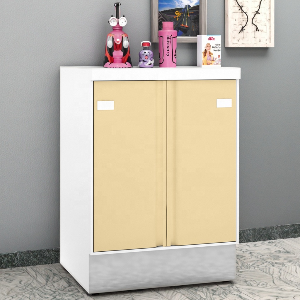 Symmetric Double Door Stainless Steel Modern School Hospital Medical Supplies Storage Module 810mm Organization Sealed Edges