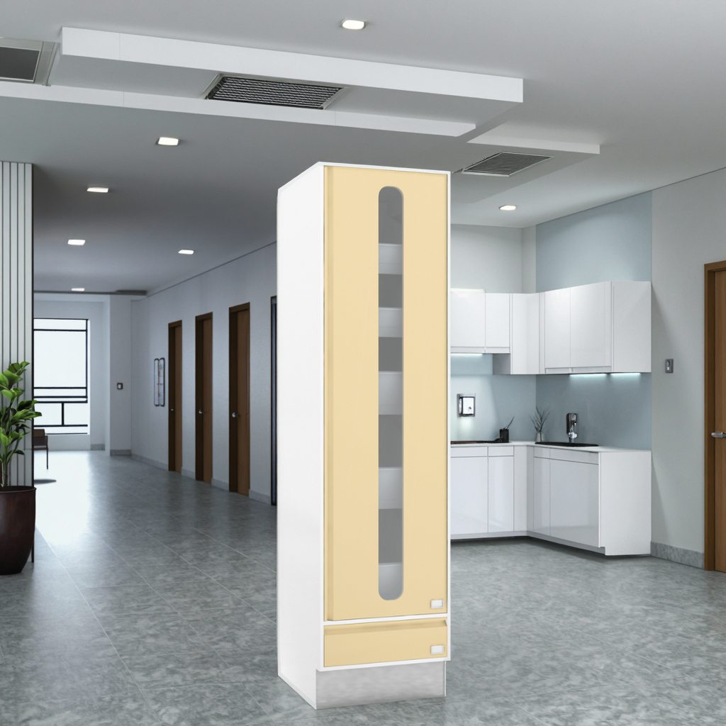High Volume IV Infusion Hospital Cabinet 980mm Stainless Steel Adjustable Partition Inventory Management Labeling Medication