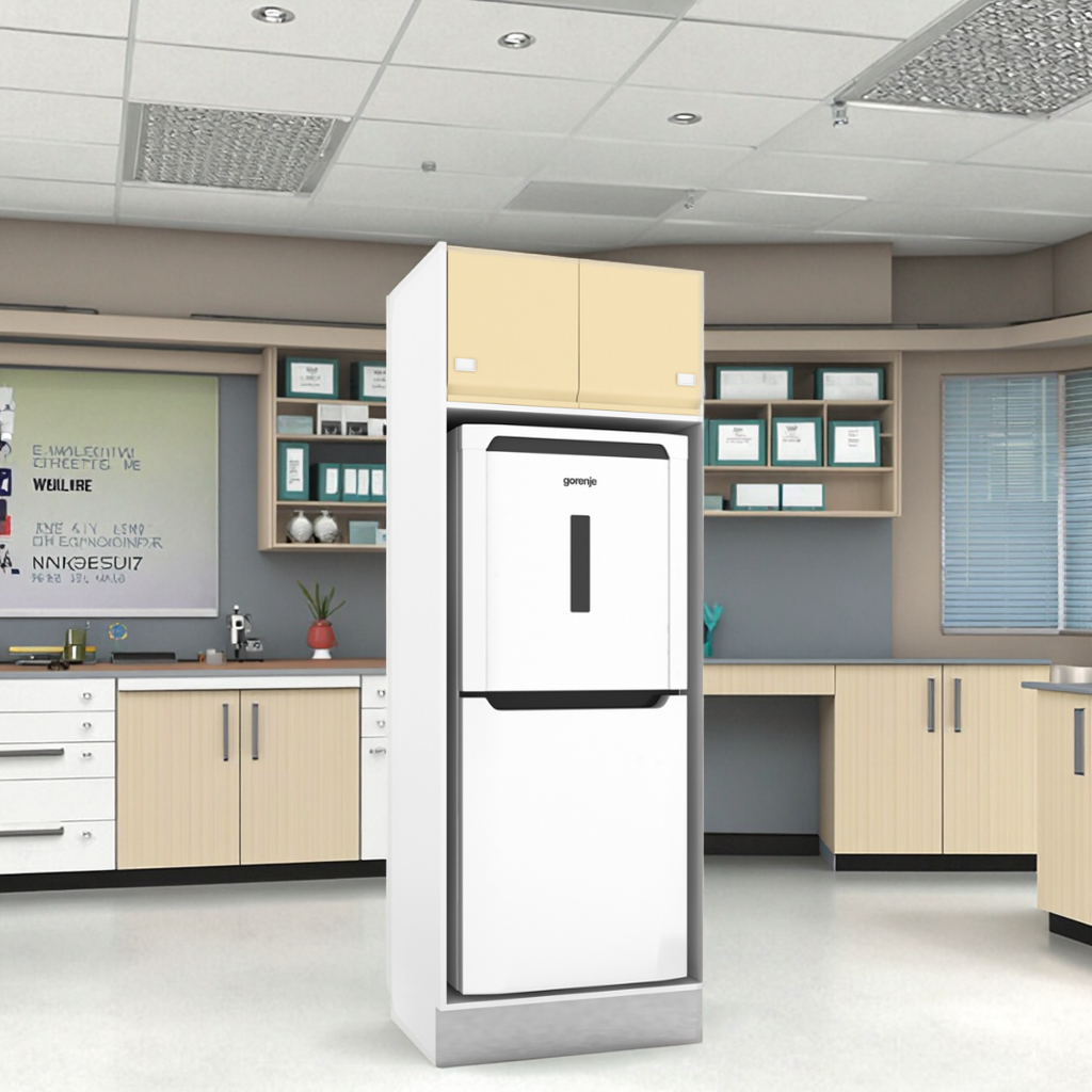 Modern Dental Cabinet with Stainless Steel Construction Thermal Barrier Insulation Active Ventilation for Hospital Pharmacy Use