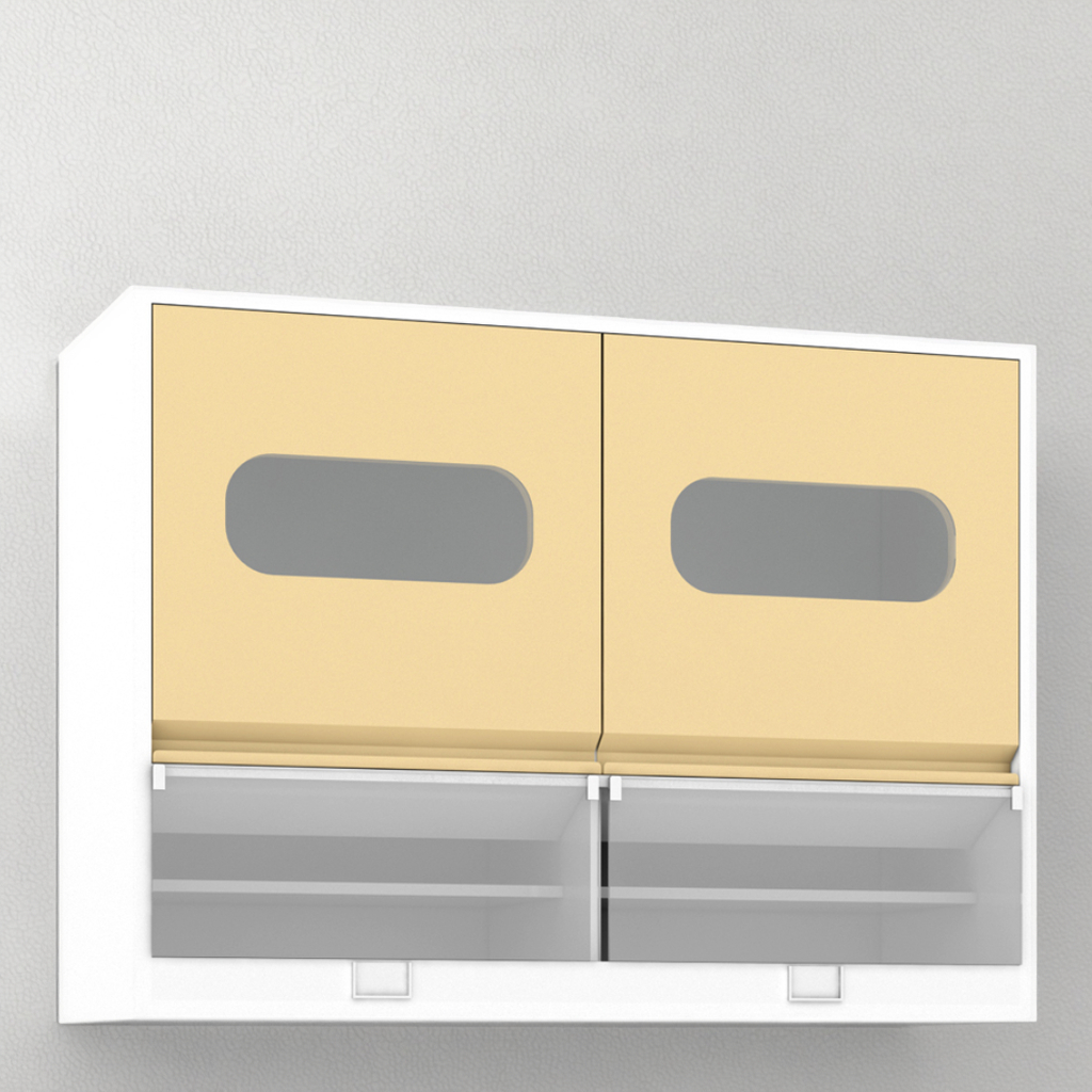 Secure Stainless Steel Pharmacy Medication Cabinet Modern Drop Prevention System Non-Tip Shelves for Hospitals Schools