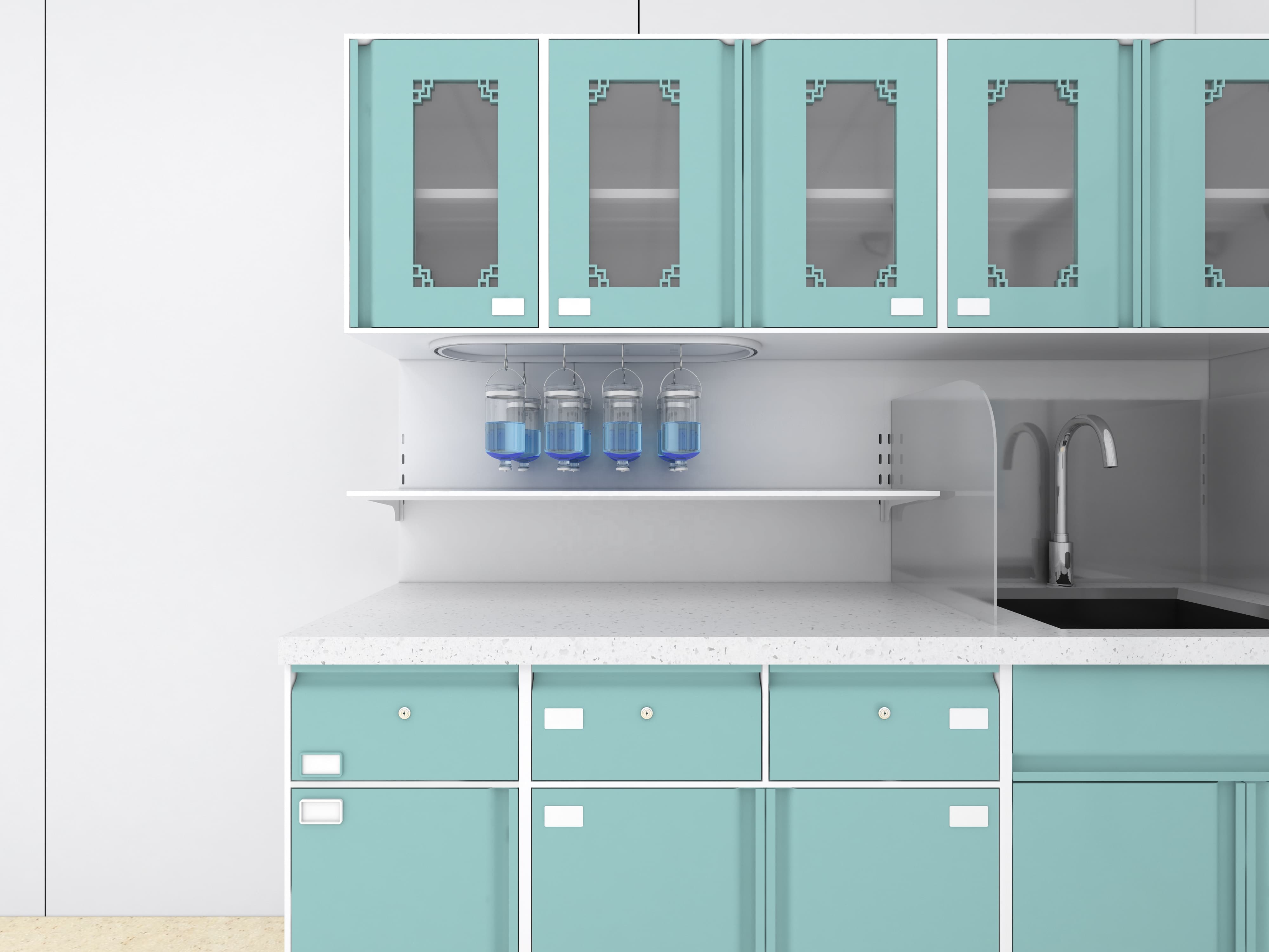 Modern Dental Cabinets Furniture with Metal Construction Durable & Eco-Friendly Design for Home Office Use