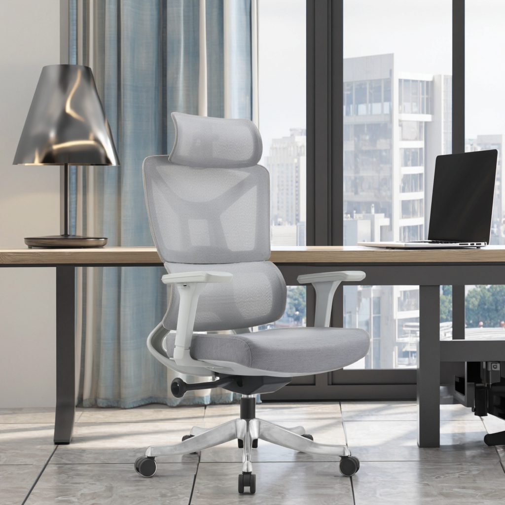High End Ergonomic Design PU Lift Chair Reinforced Nylon Base High Elasticity Foam Professional Comfort