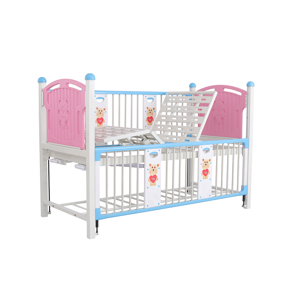 Electric Full Enclosed Pediatric Bed with Infusion-Foldable Hospital & School Healthcare Equipment with Training Stand