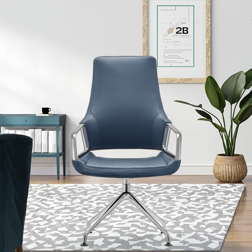 Luxury Modern White Racing Comfortable Boss Reclining Swivel Executive Leather Ergonomic Steel Base Office Chair CEO Manager