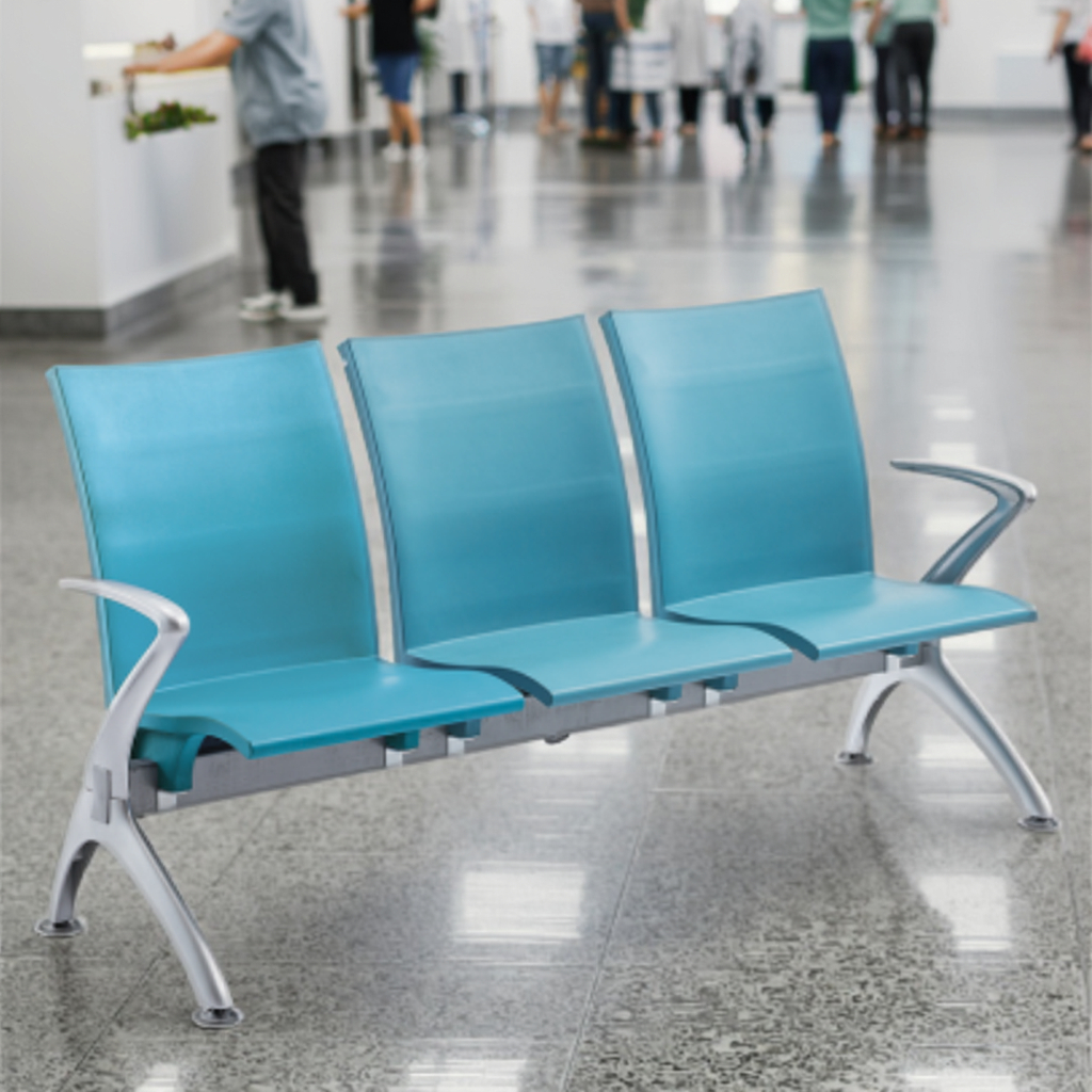 Versatile 40x80mm Steel Tube Base Chairs with Removable Feet for Multipurpose Halls