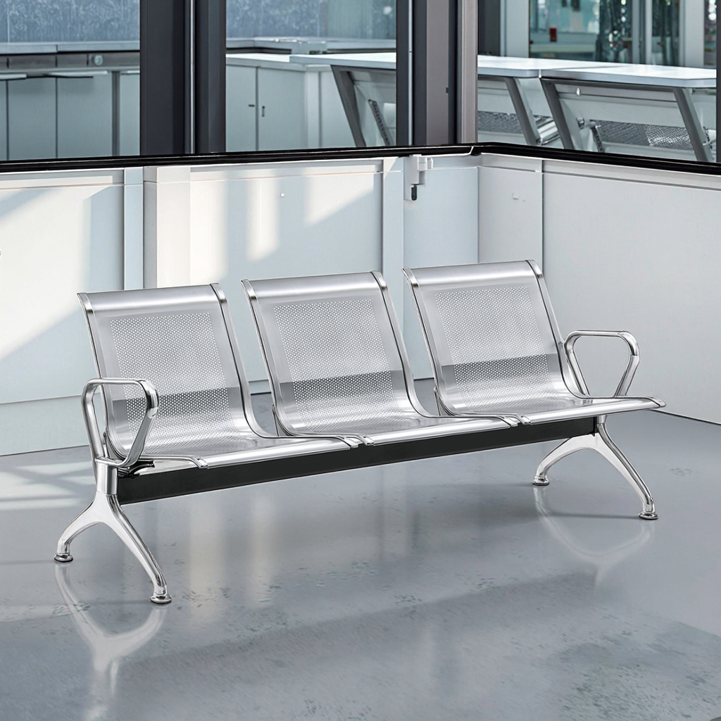 Precision-Made Stainless Steel Seating Commercial Equipment Grade