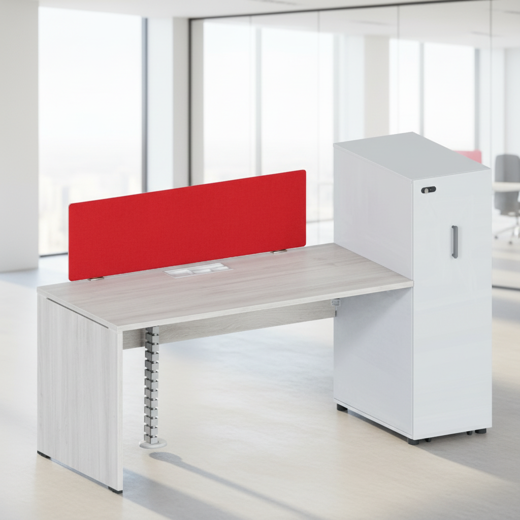 Heavy-Duty Storage Workstation with Integrated USB Charging Steel Frame ABS Connection
