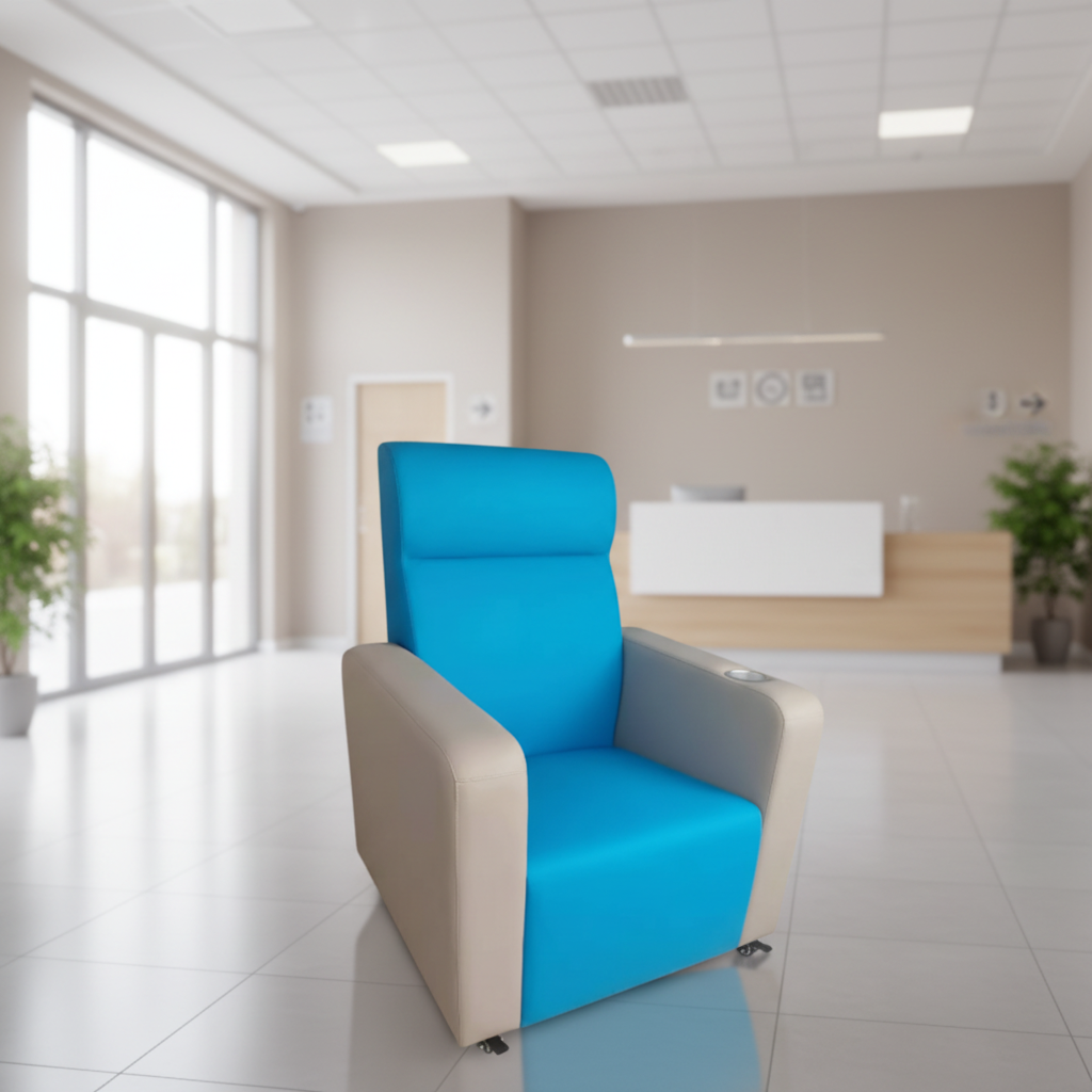 Multi-Function Adjustable Companion Bedside Chair Healthcare
