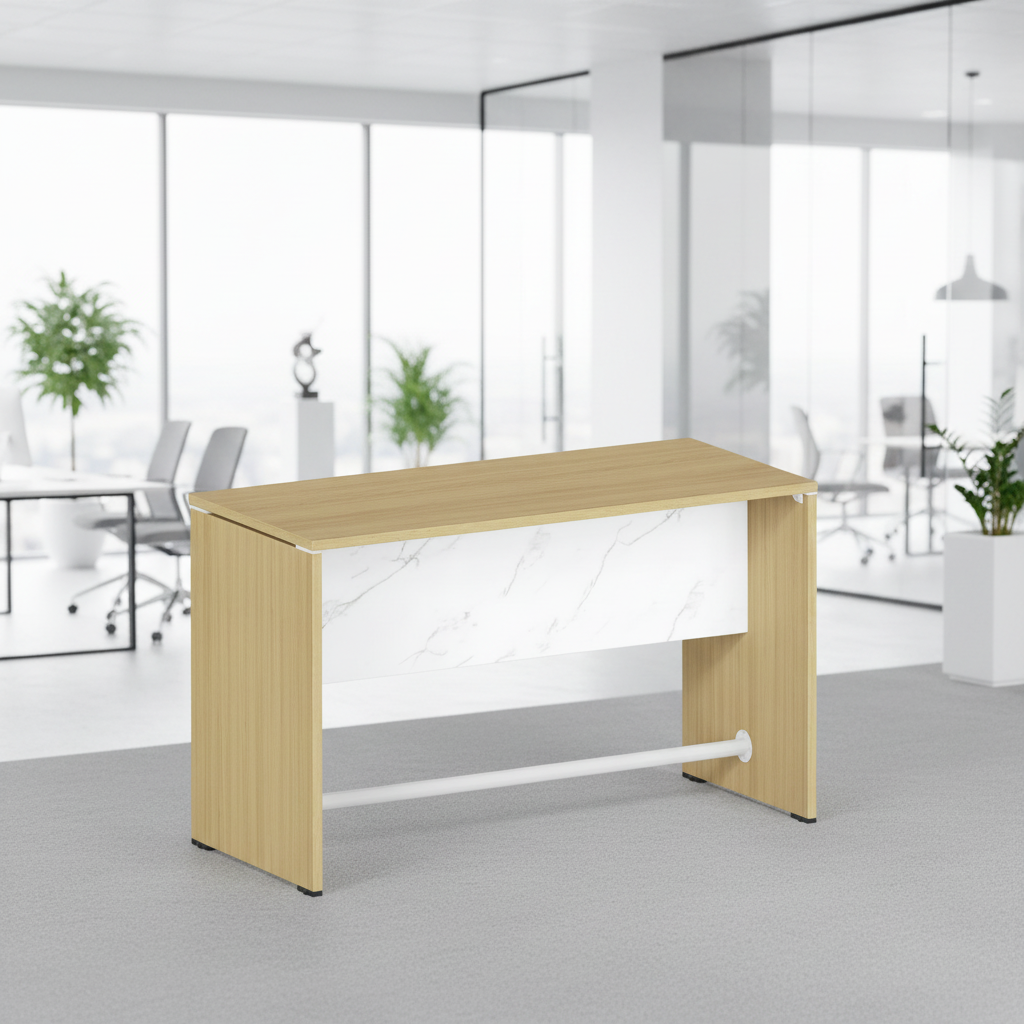 Modern Convertible Automatic Foldable Extendable Durable Eco-Friendly Bar Counter Table Connection System Wood Frame Commercial