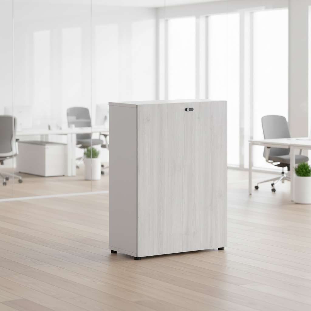 Professional Wooden Industrial Workshop File Cabinet Home Office Large Capacity Double Door Storage Office Organization