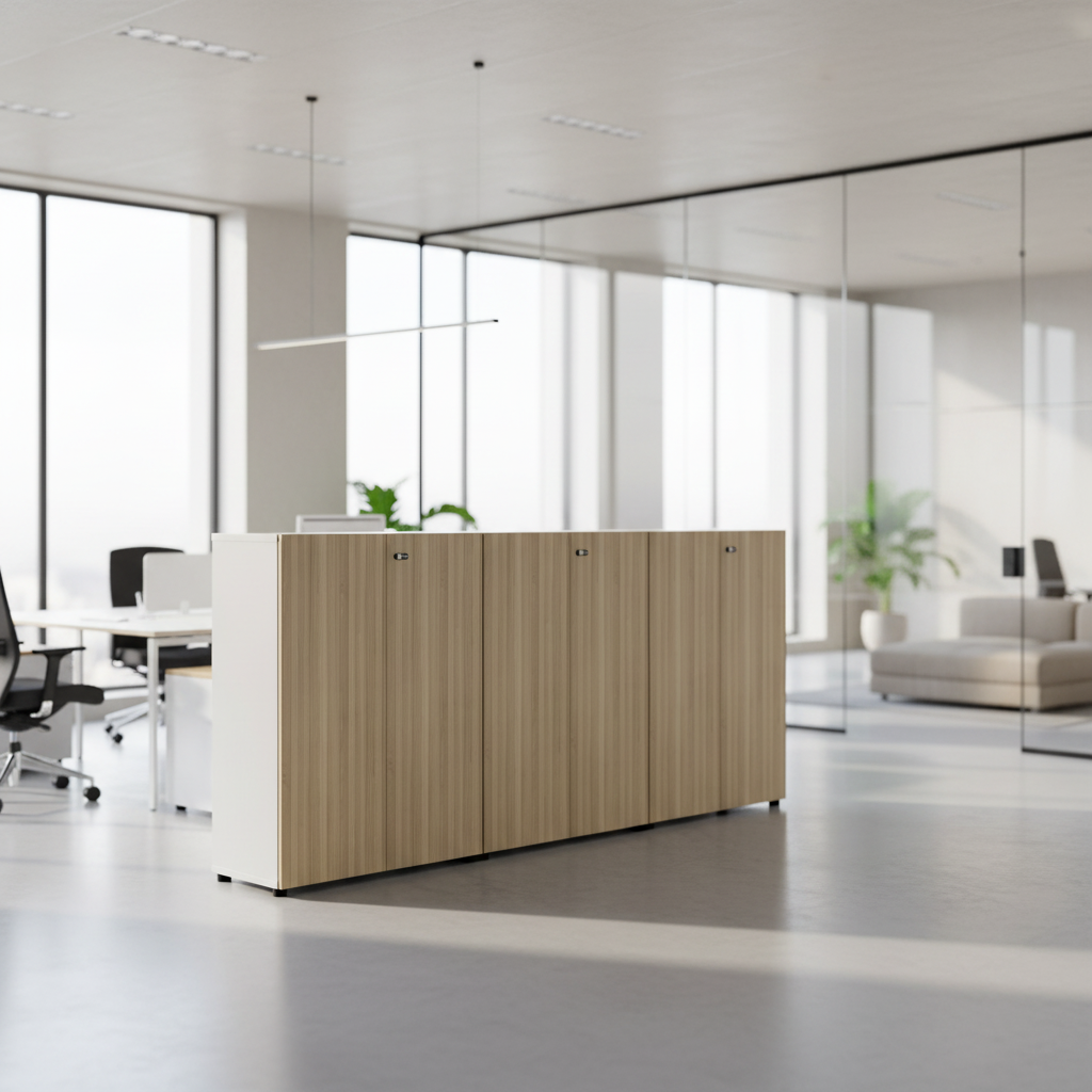 Double Door Storage Cabinet Steel Frame Design Professional Home Office Filing System Modern Furniture